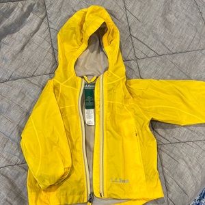 Excellent condition LL Bean rain coat